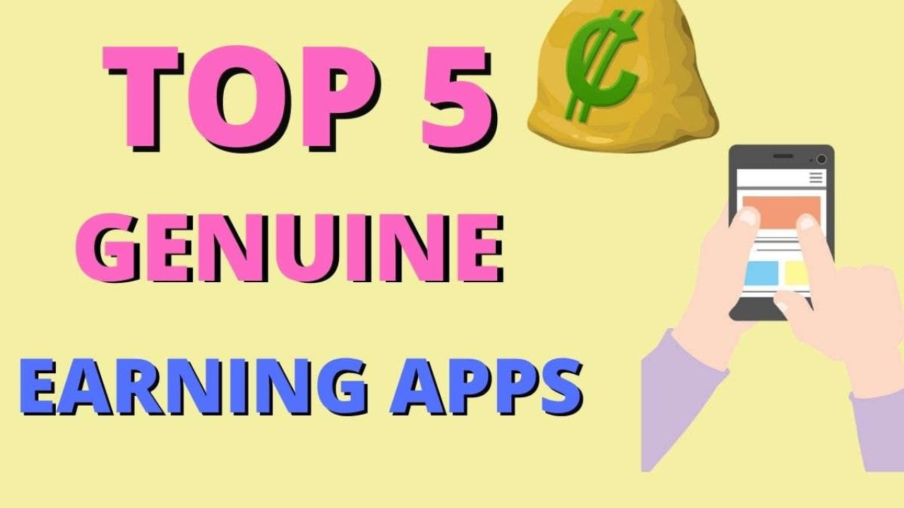 TOP 5 earning apps in india 70 kb TOP 5 earning apps in India.